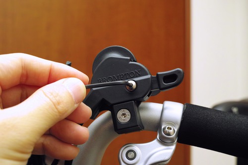 ti parts ブロンプトン 外装3速シフター