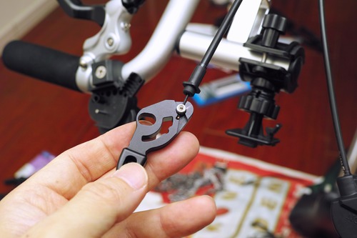 BROMPTONの外装3速化キットTi parts workshop BTP-28Aを導入で登坂が楽に