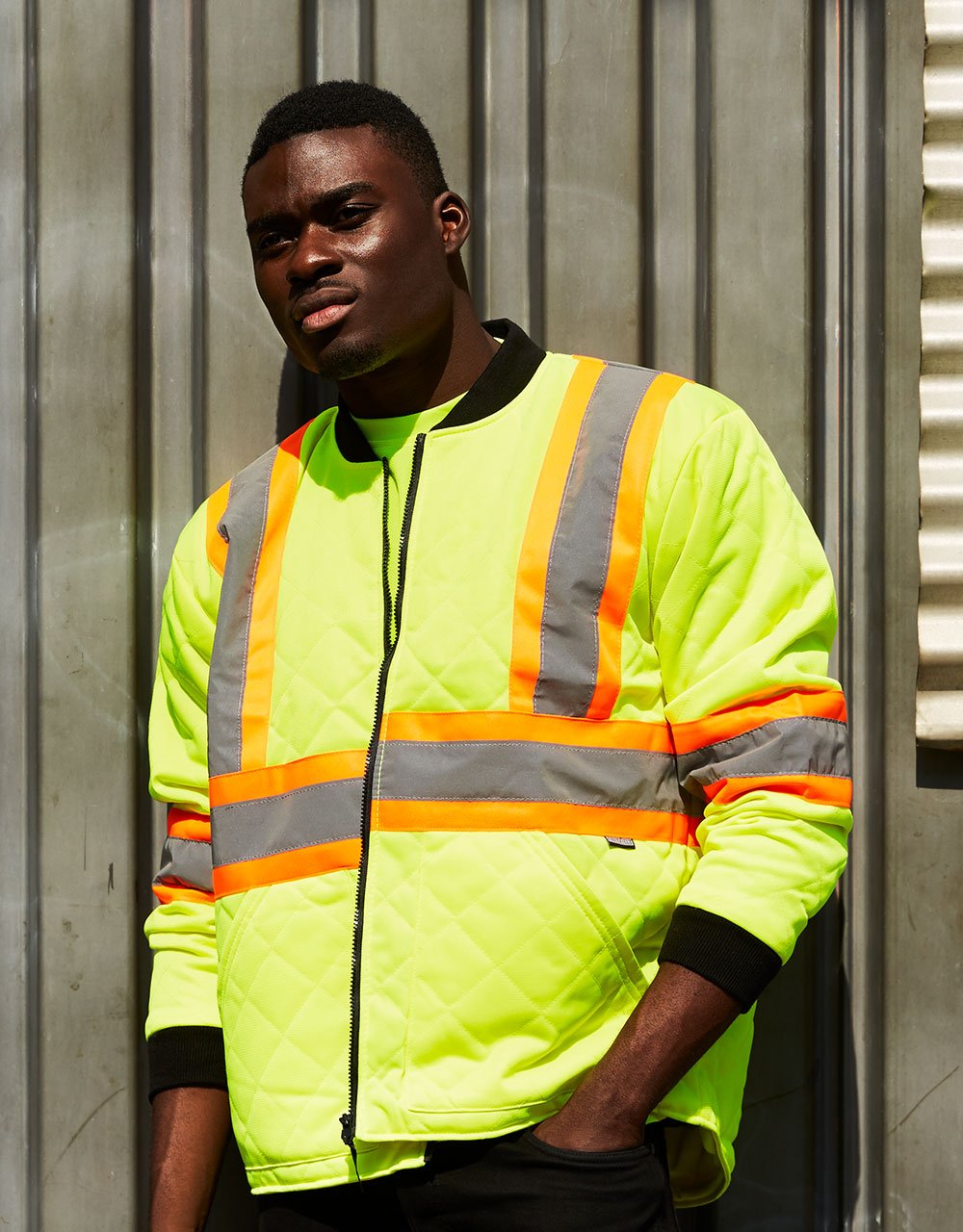 Forcefield Hi Vis Safety Freezer Jacket – Hi Vis Safety US