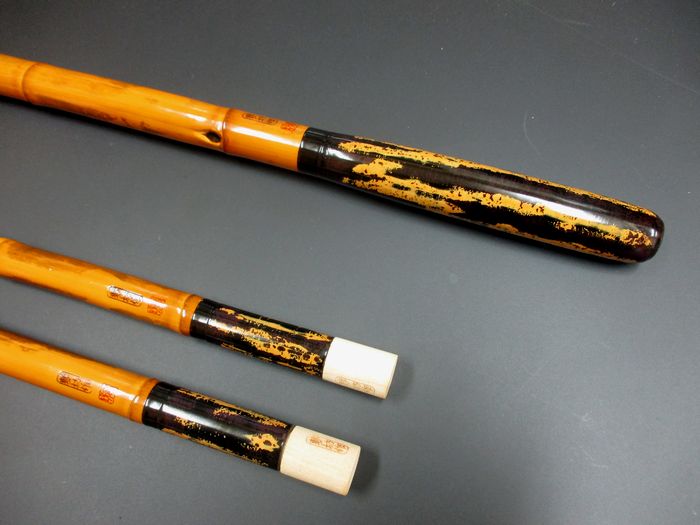 超希少　美品 夢坊作 特作 目出し 玉の柄 竿掛 和竿 ヘラブナ