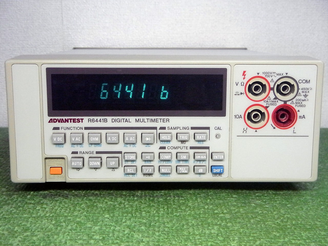 R6441Bデジタルマルチメータ｜中古測定器のアイジー