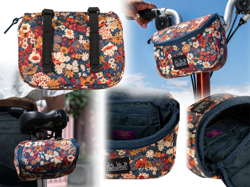CYCLETECH-IKD : BROMPTON Zip Pouch 1L Liberty