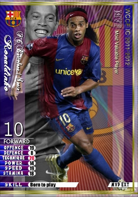 WCCF MVP枠 ロナウジーニョ（RONALDINHO） | コインのWCCFオリカblog