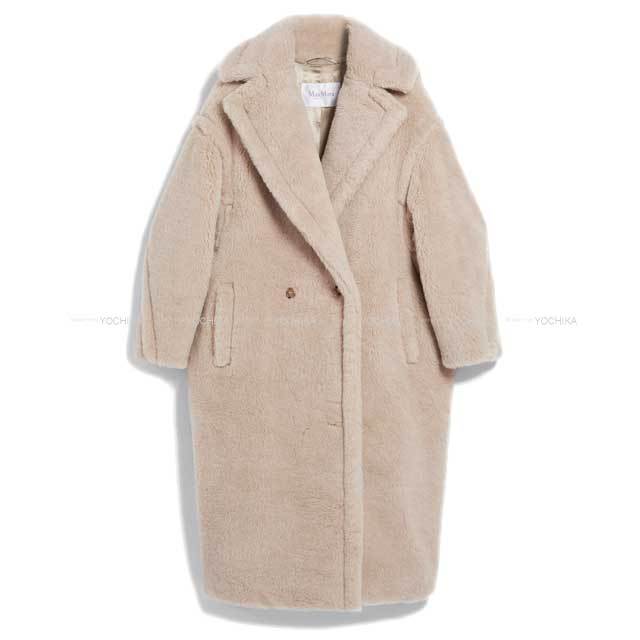 MAX MARA マックスマーラ テディベア アイコン ファーコート サンド