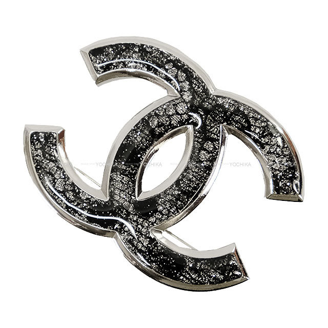 CHANEL シャネル ブローチ ブローチ ココマーク レース シルバー金具