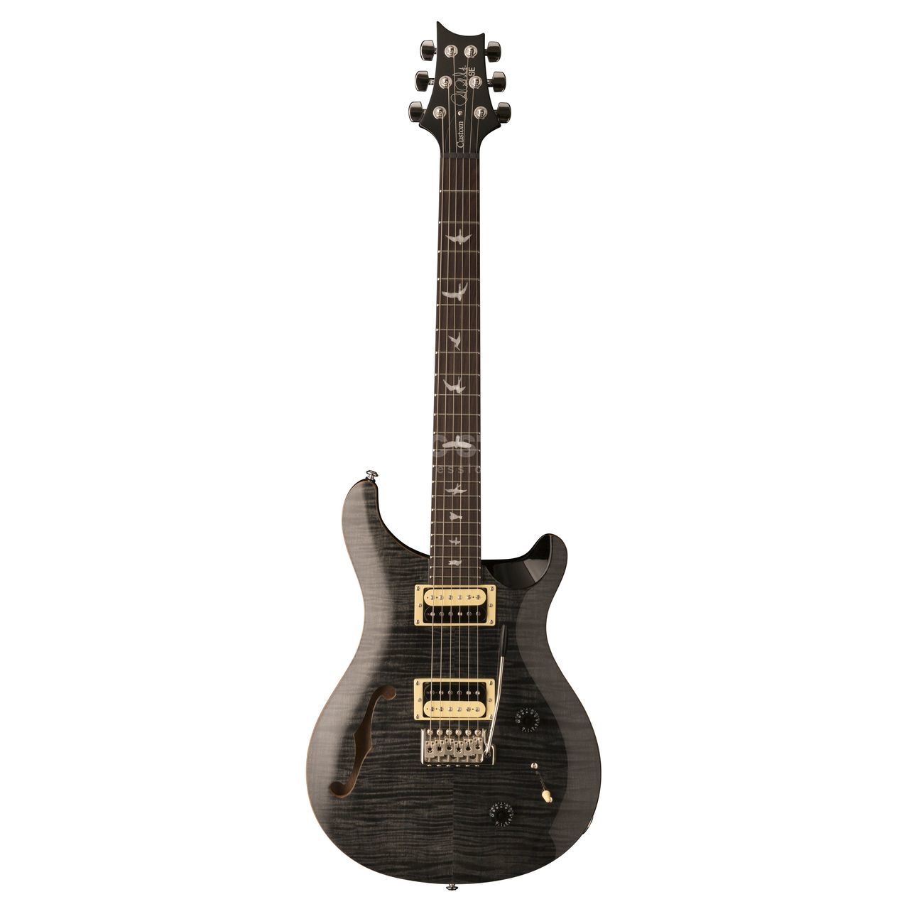 PRS SE Custom 22 Semi-Hollow Grey Black | USA