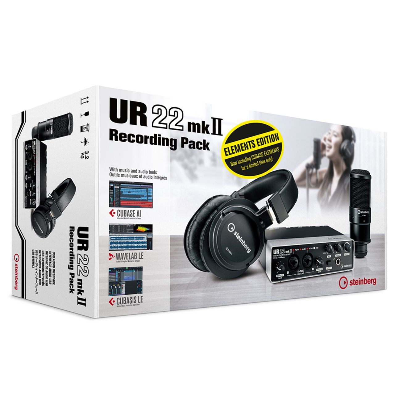 Steinberg UR22mkII Recording Pack Elements Edition | USA