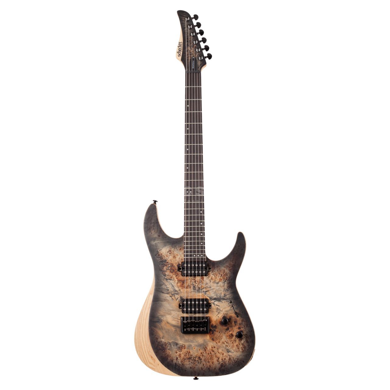 Schecter Reaper-6 Satin Charcoal Burst | USA