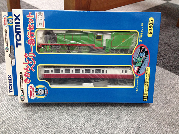 TOMIX Nゲージ きかんしゃヘンリー急行セット&急行客車レア