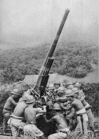 日本軍の主力高射砲、八八式七糎野戦高射砲の砲弾 | Chicago Blog