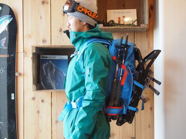 軽量バックカントリー用バックパック HAGLOFS 「TURA」 – moderate