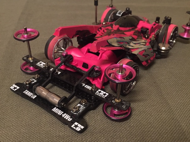 月 ALEX バラクーダ R2 ピンク 未組み立て 希少 ALEX バラクーダ R2