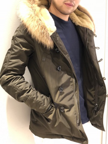 SHAWL COLLAR N-3B | junhashimoto