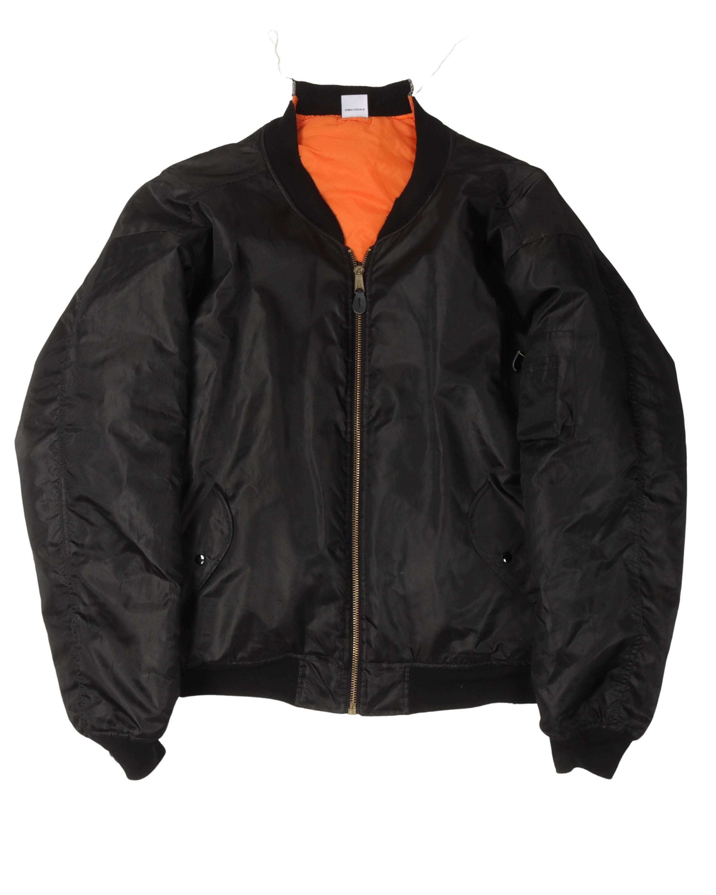 Vetements AW16 Reworked MA-1 Bomber Jacket – Justin Reed