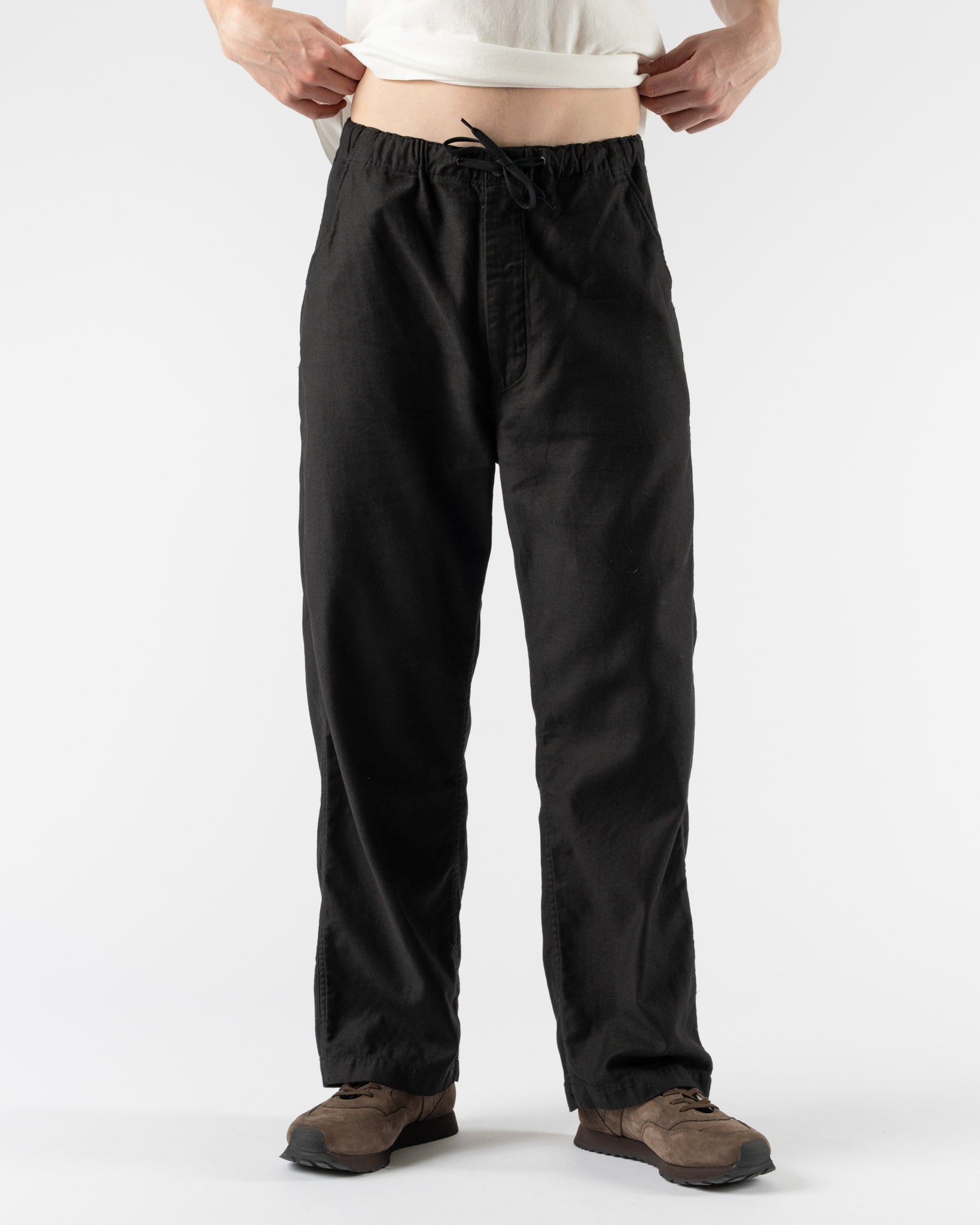 orSlow Wide Fit New Yorker in Black Curated at Jake and Jones