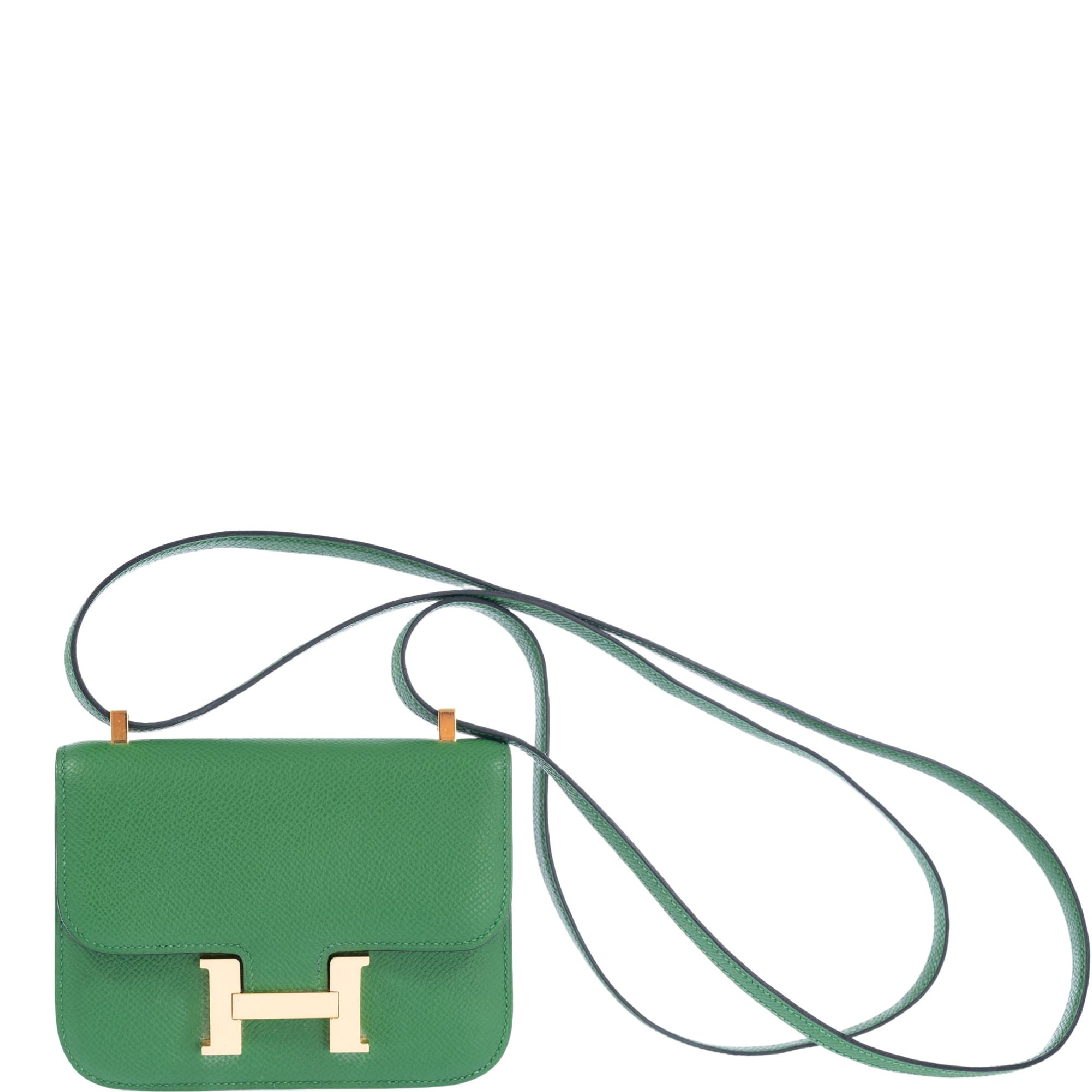 Hermès Micro Constance 14 Vert Cru Epsom Gold Hardware | JANEFINDS
