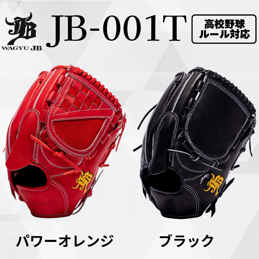 WAGYU JB(和牛JB)グラブ/【JB-001T】/硬式用/投手用/型付け可能/高校