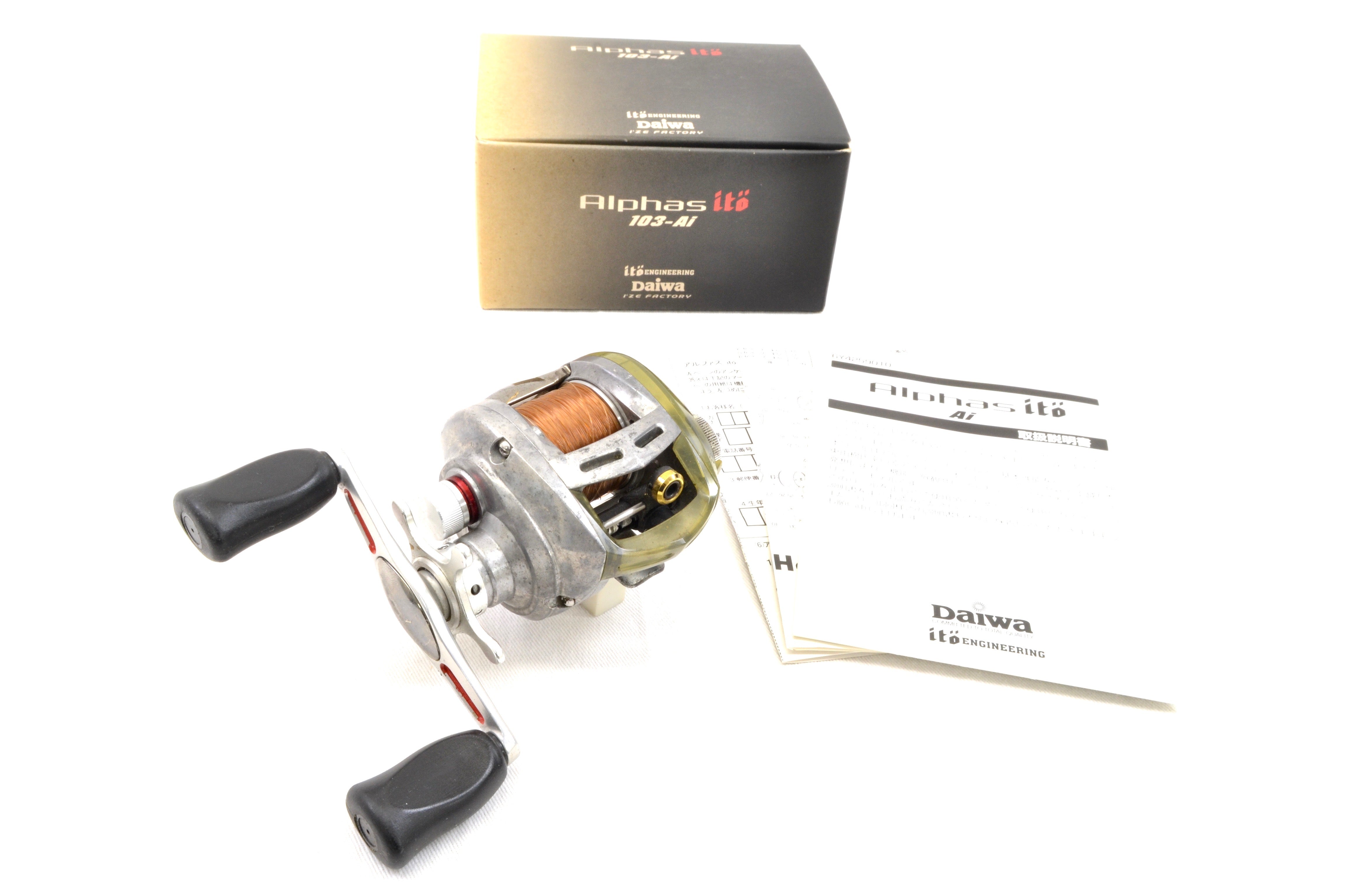 Used Daiwa Alphas ito 103-AI Right – JDM TACKLE HEAVEN