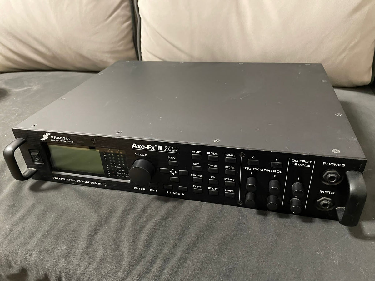 Consignment] Fractal Axe-Fx II XL+ Preamp/FX Processor – Jerber Guitar