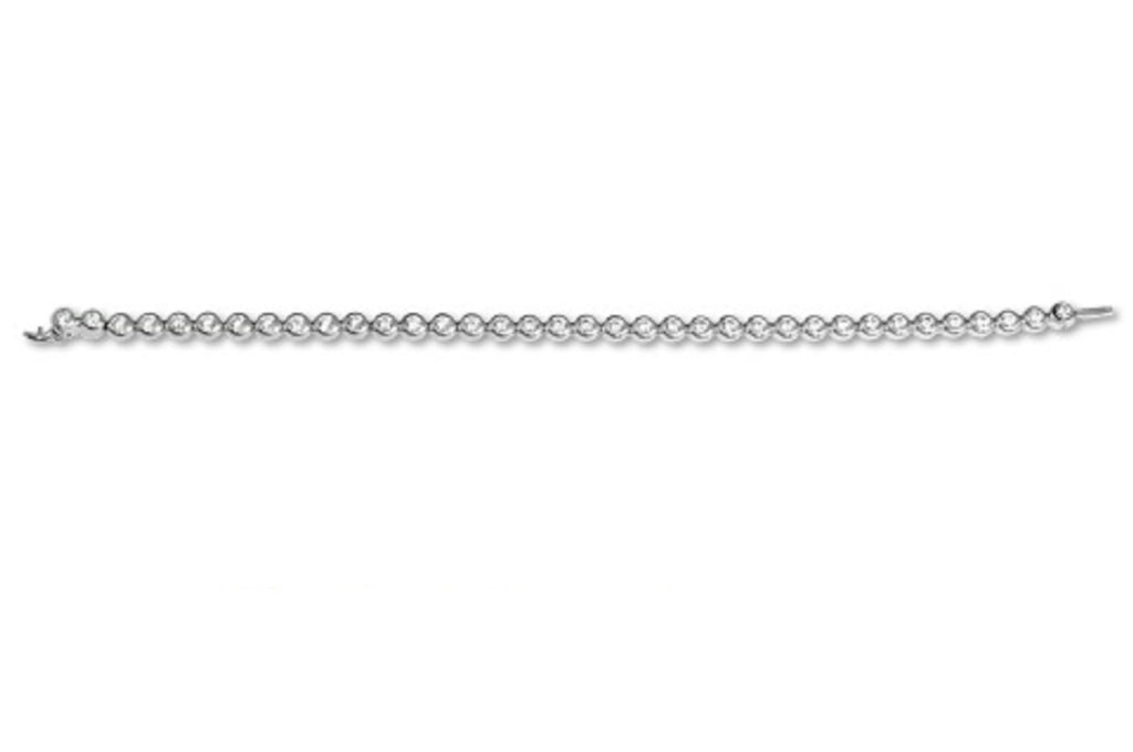 Tiffany & Co.【.ティファニー 】Pt950ダイヤモンドブレスレット(No