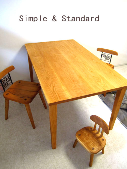 ダイニングテーブル - jizai（じざい）工房 - 栃木那須の無垢材の