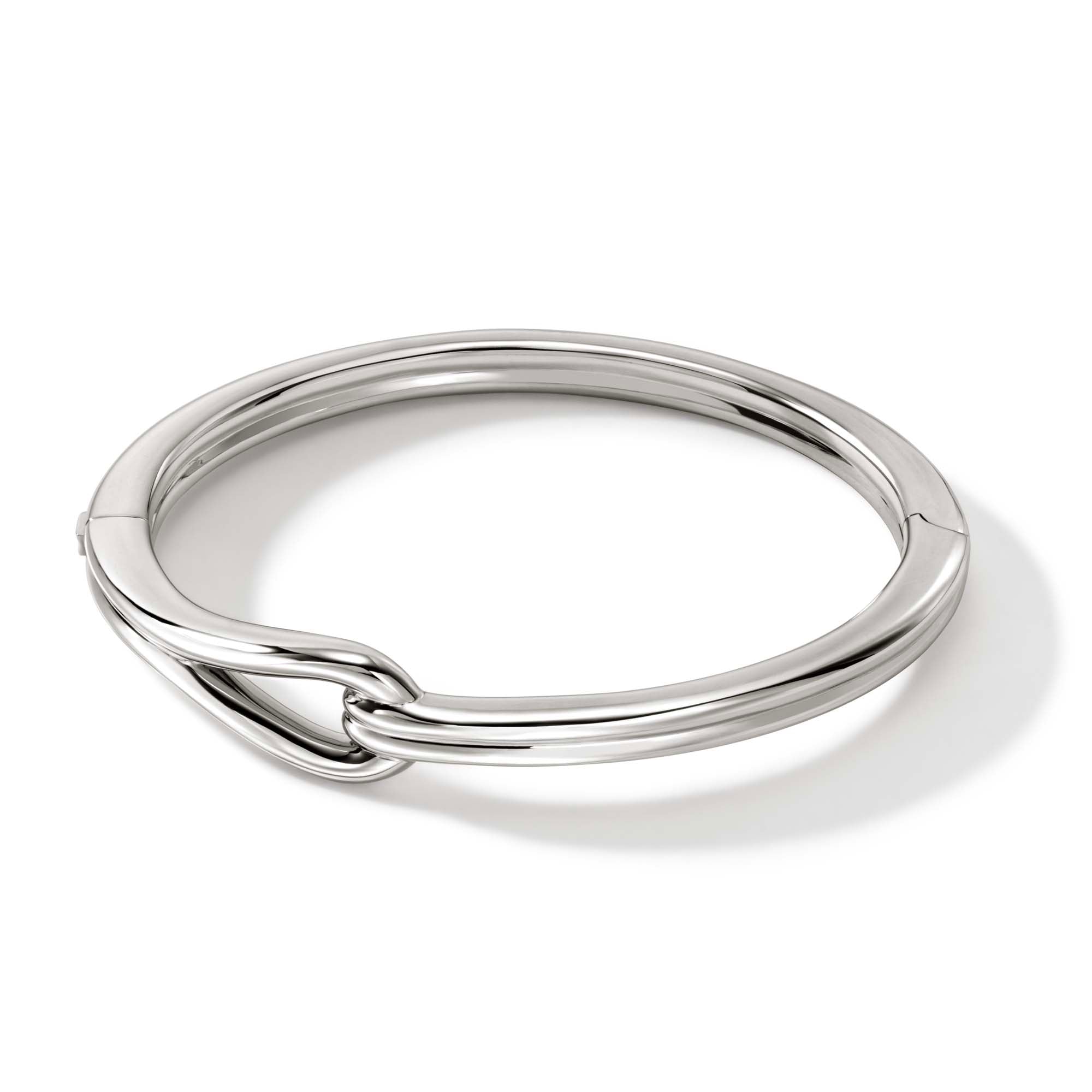 Surf Hinged Bangle, Sterling Silver|BB901084 – John Hardy