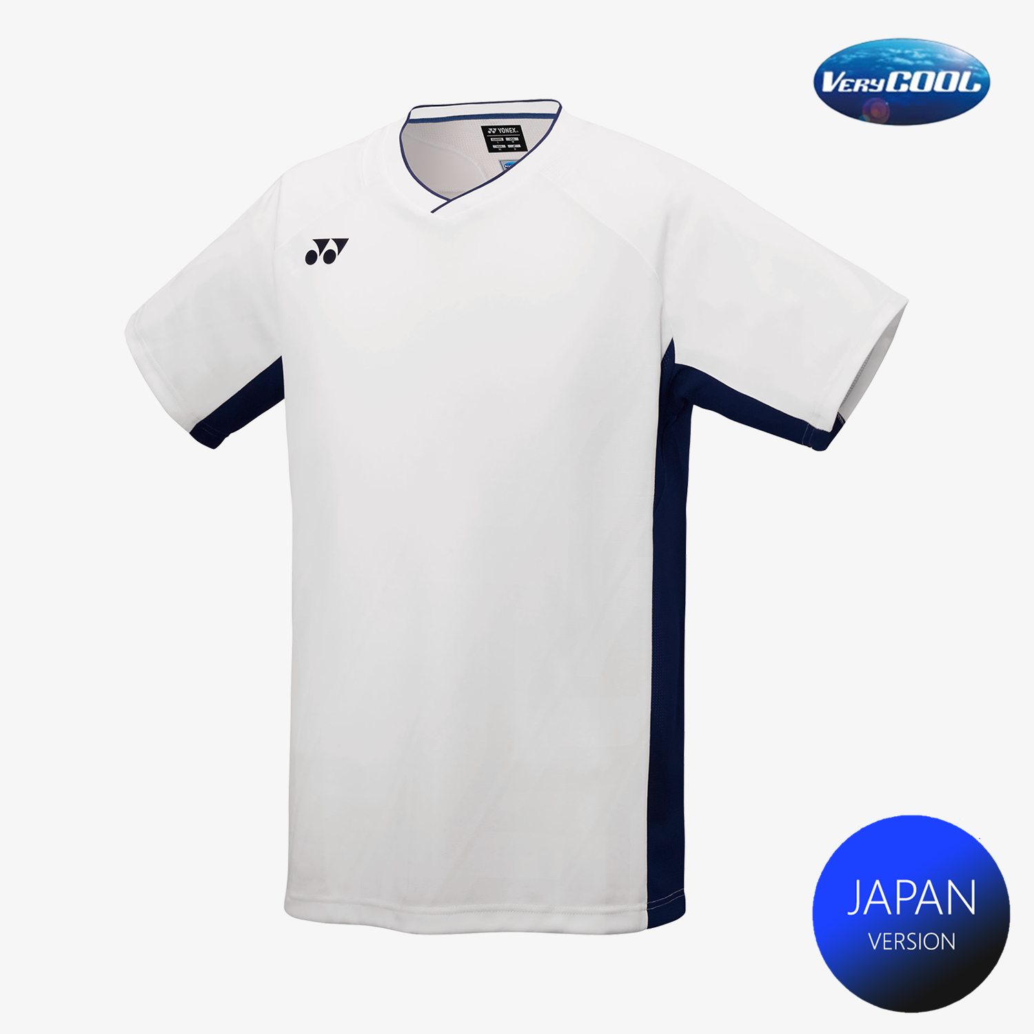 Yonex Men's Crew Neck Shirt 10632 (White) – JoyBadminton