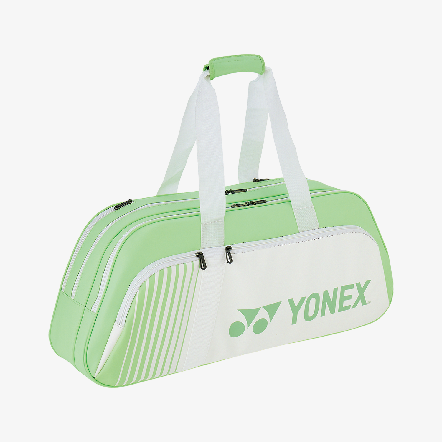 Yonex BAG82431WWG Active Tournament Bag (White/Green) – JoyBadminton
