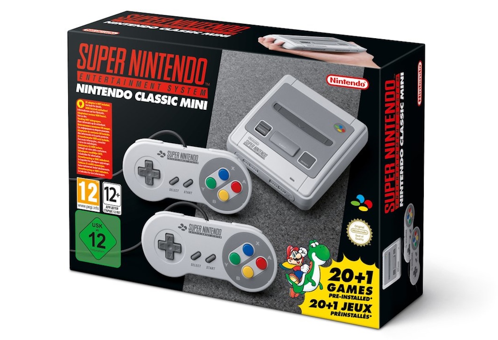 ミニスーパーファミコン「Super NES Classic Edition」が海外発表。幻