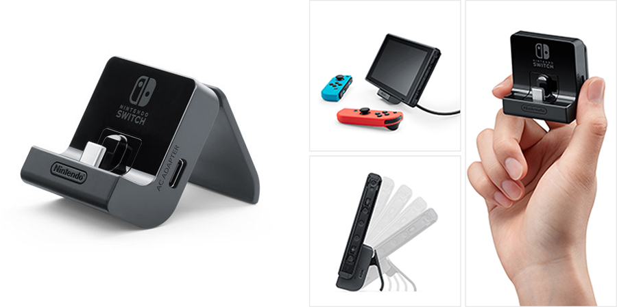 任天堂純正の「Nintendo Switch 充電スタンド」発表。角度調整や、充電