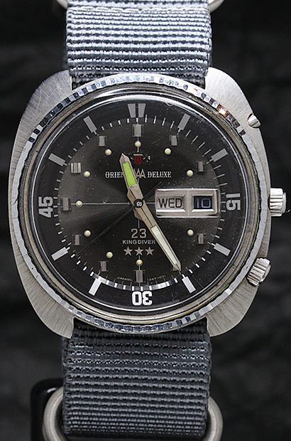 オリエント キングダイバー AAA スリーエース デラックス 23石