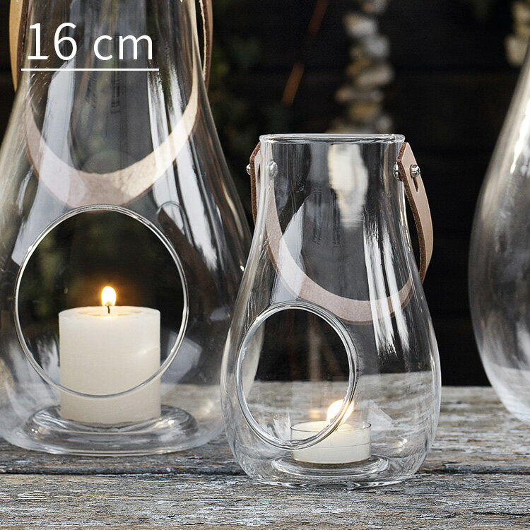 ホルムガード HOLMEGAARD Design With Light ランタン クリア H16cm