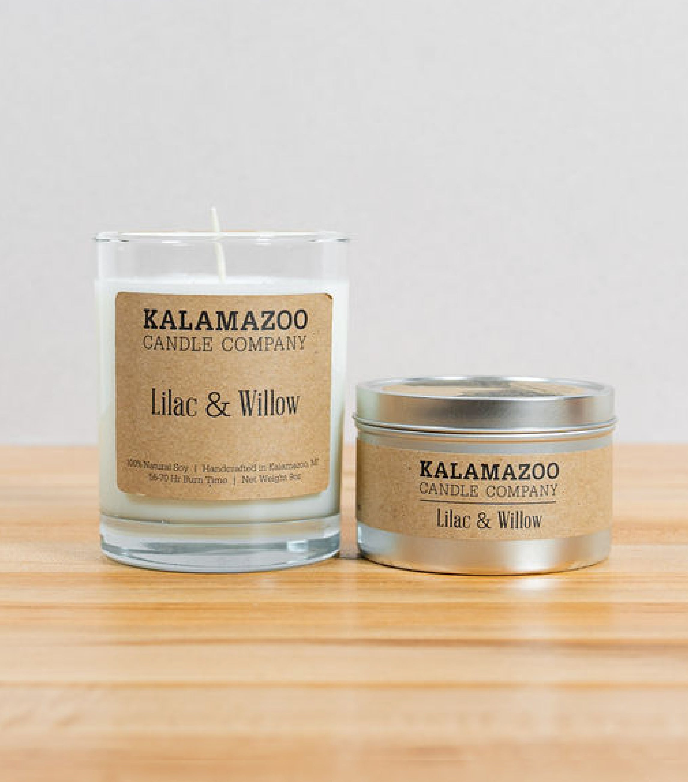 Lilac & Willow Candle – Kalamazoo Candle Company