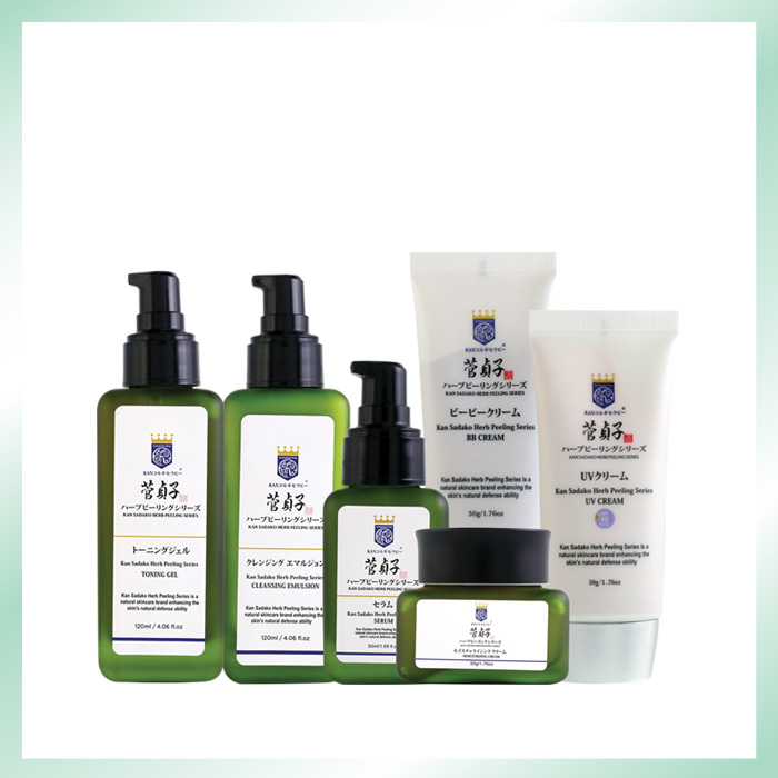 菅貞子ハーブピーリングシリーズセット(6種セット)｜KANSADAKO.COM
