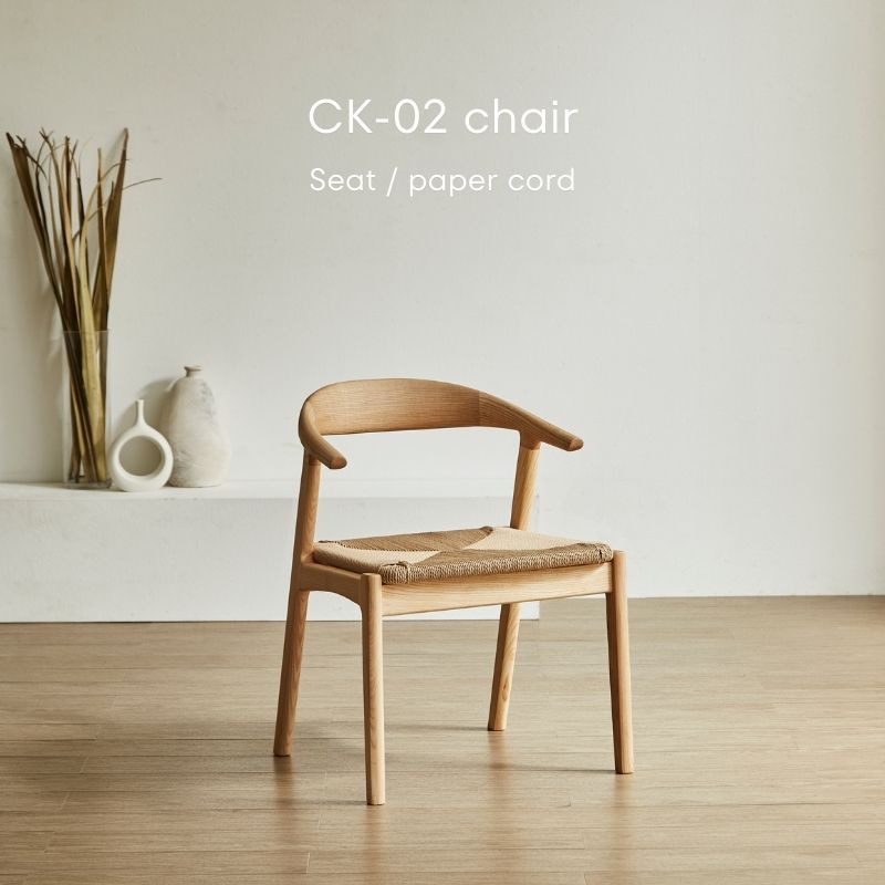 CK-02】チェア【ペーパーコードタイプ】 – 河口家具製作所オンライン