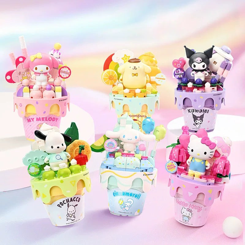 Sanrio Dessert Ice Cream Cone | Hello Kitty My Melody Kuromi