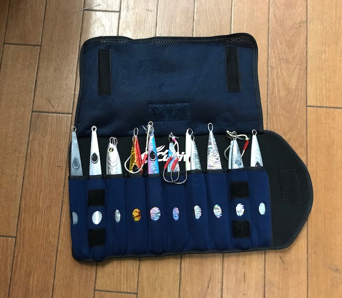 メタルジグの収納ケース】カルティバ「巻き巻きジグケース」便利で