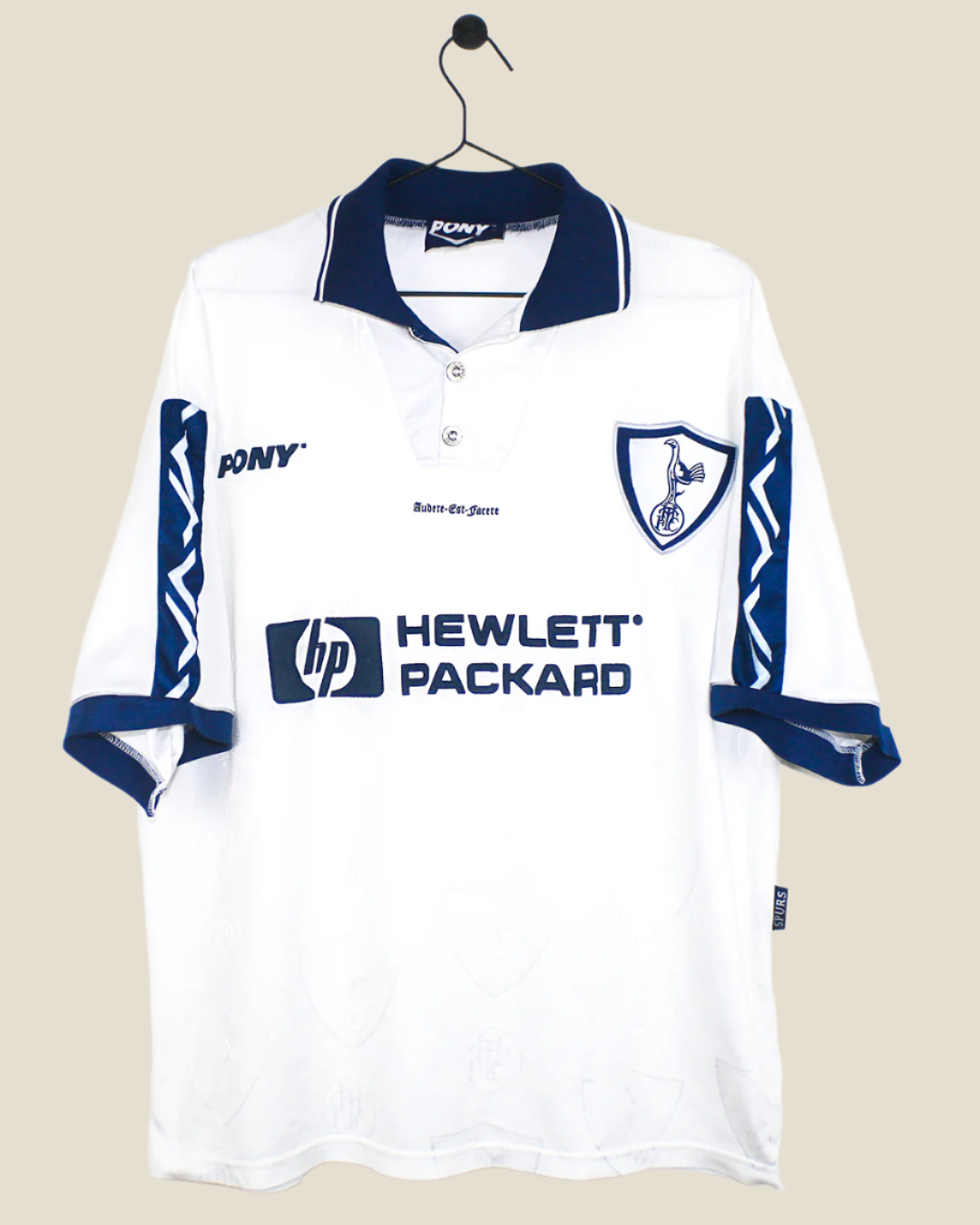 TOTTENHAM HOTSPUR 1995/97 HOME SHIRT (XL) PONY – Kick Off Vintage