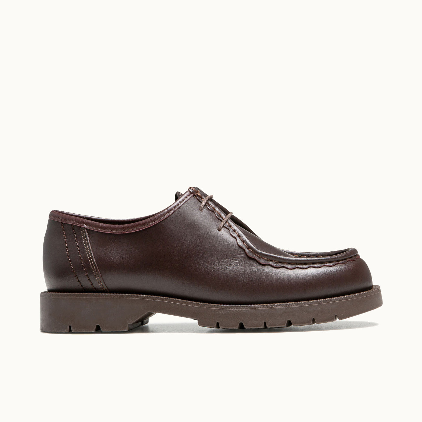 Leather Tyrolean Shoes | PADROR Burgundy – Kleman