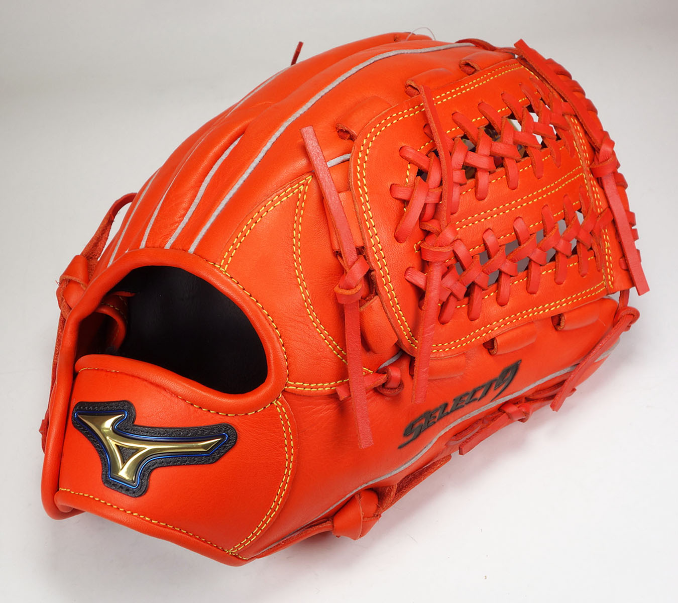 Mizuno Select 9 軟式グローブ キャッチャーミット オレンジ ミズノ