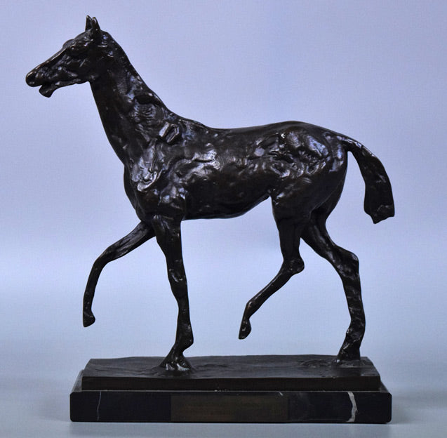 エドガー・ドガ(Edgar DEGAS)「馬」ブロンズ作品 絵画買取・販売の小竹美術