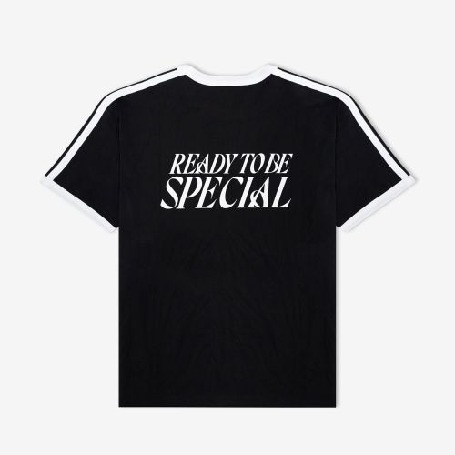 TWICE - Black T-Shirt ['READY TO BE' SPECIAL Official MD] - K PLACE