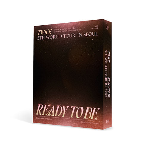 TWICE - READY TO BE [5th World Tour in Seoul - DVD] - K PLACE