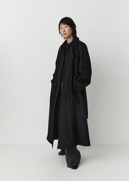 ブルーム&ブランチ Phlannel Wool Mesh Coat ブルーム&ブランチ