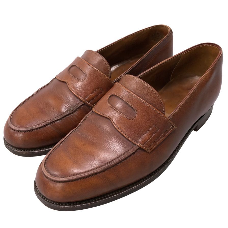 希少【JOHN LOBB】ジョンロブ ロペス PARISロゴ時代 ローファー