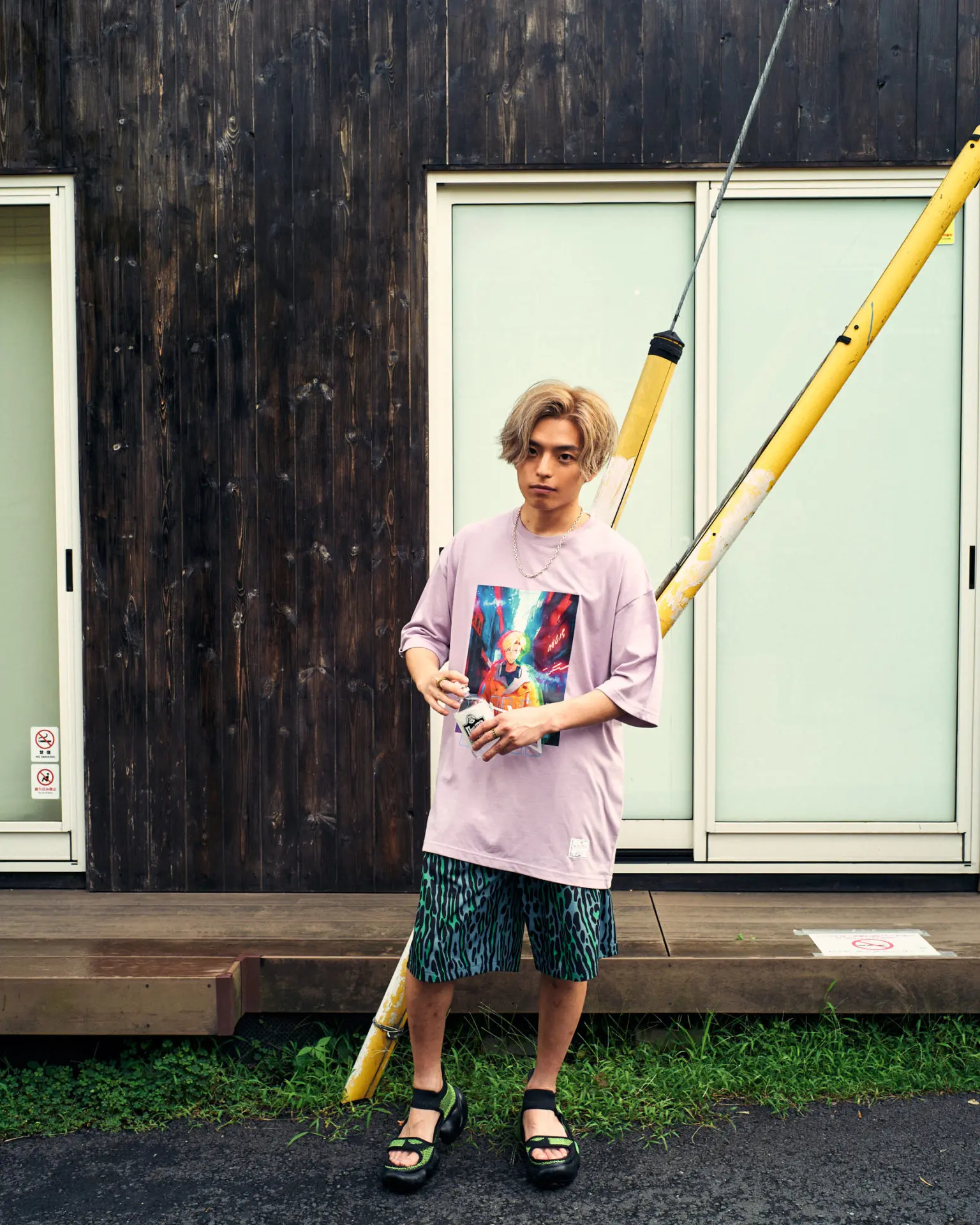 UTILITY x FALILV by FaLiLV COLLABORATION BIG TEE | Fear, and