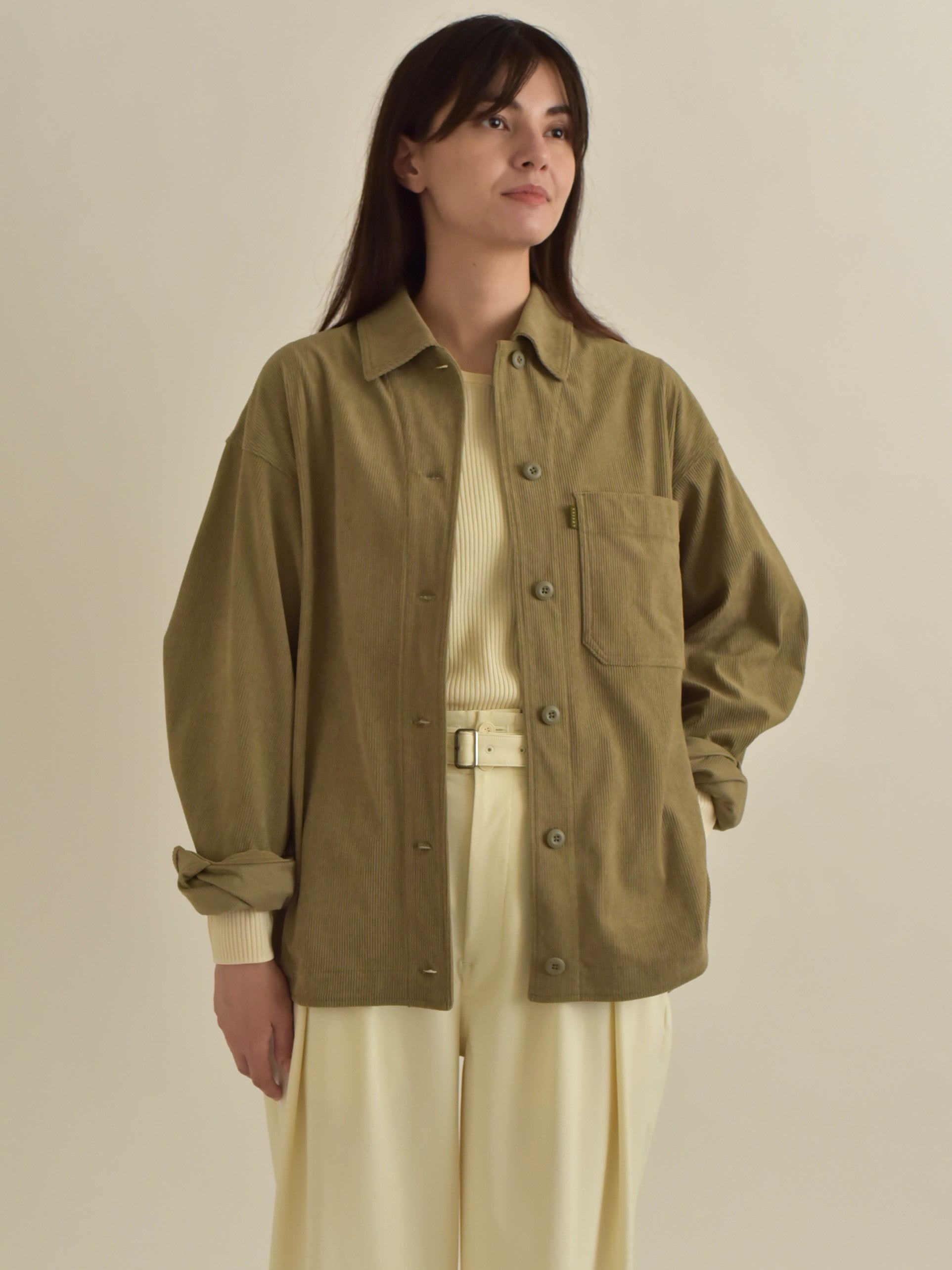 lelill レリル ウォームコールワークシャツ