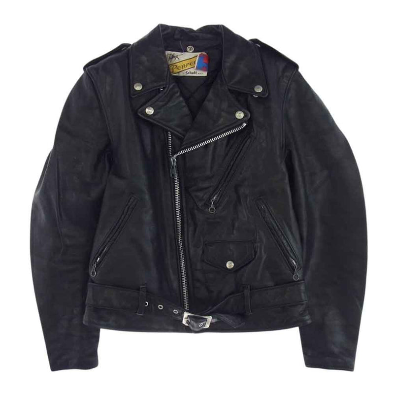 Schott ヴィンテージライダースジャケット 38 希少✨Schott ショット