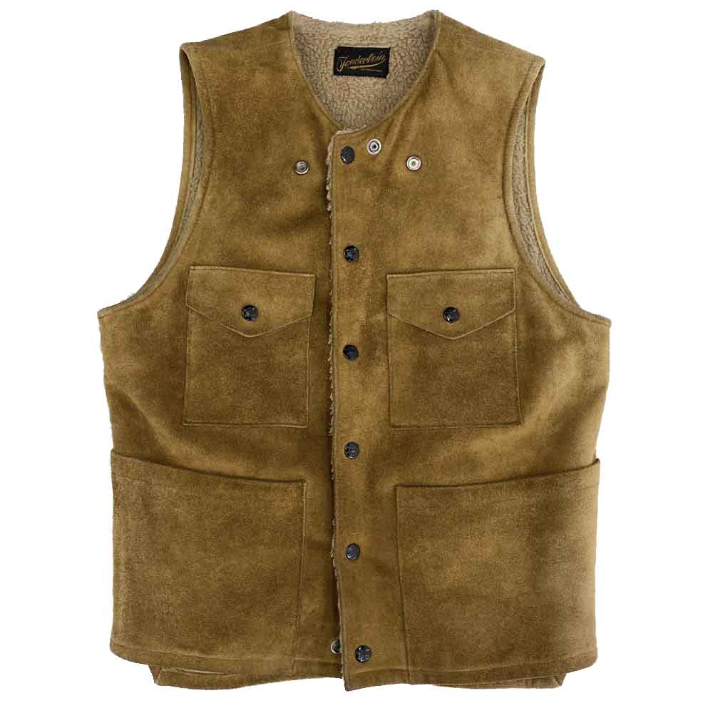 TENDERLOIN テンダーロイン T-SUEDE VEST スエード ベスト ブラウン系
