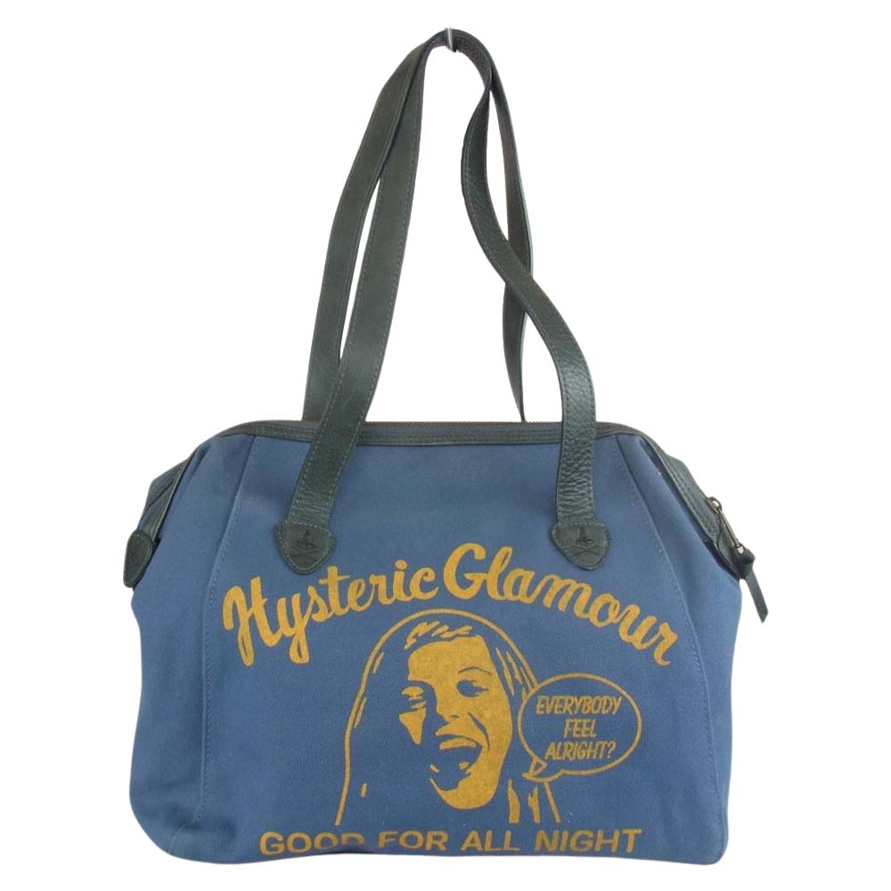 美品 ヒステリックグラマー ボストンバッグ 2way ベア クマ サイド